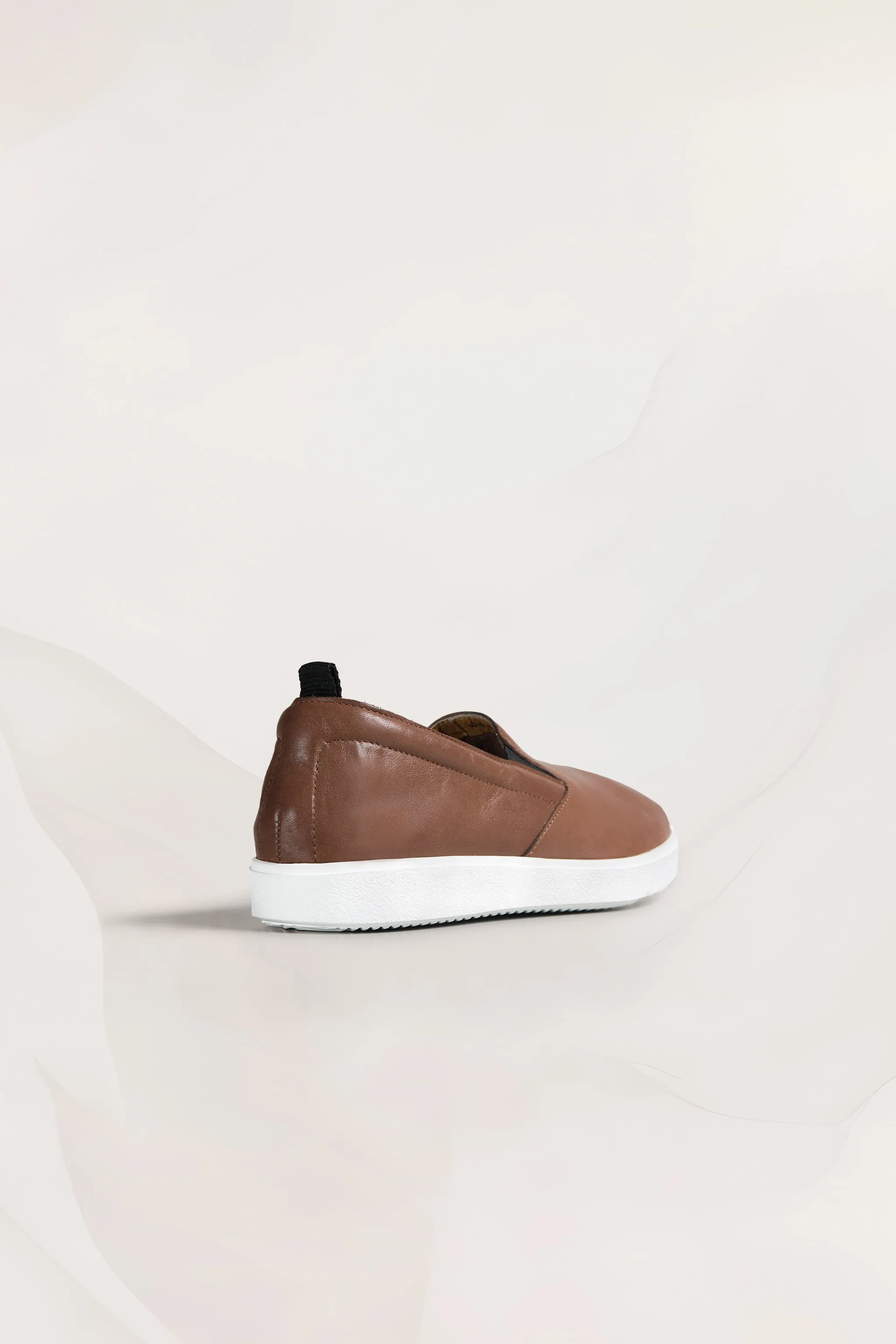 Womens Slip On Sneakers in Buewax Neuz Calf