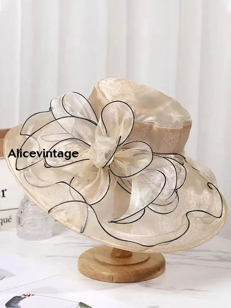 Women's Vintage Derby Organza Headdress