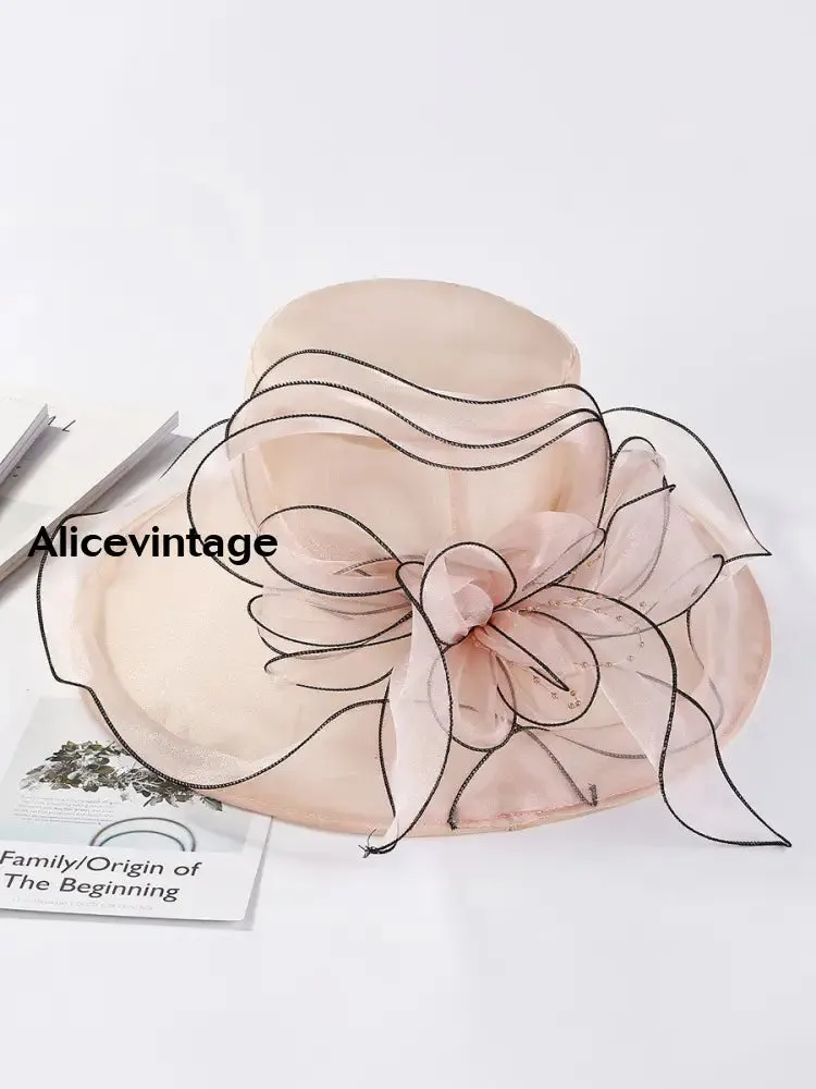 Women's Vintage Derby Organza Headdress