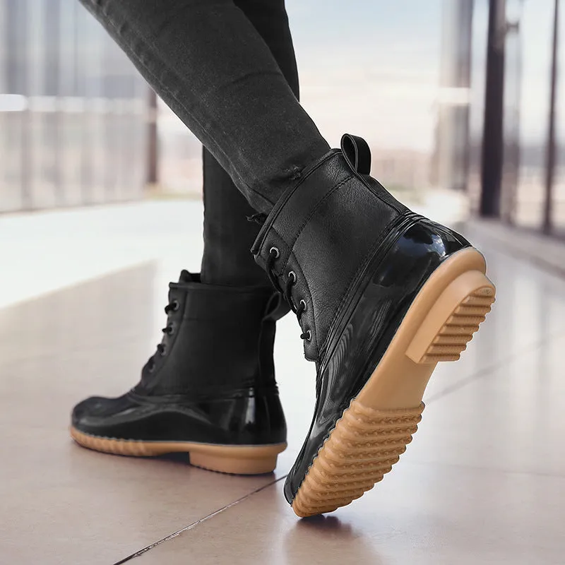 Women's Waterproof Slim Snow Boots Rain Duck Boot