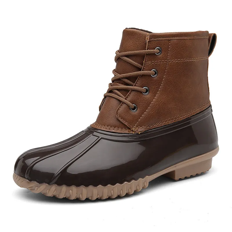 Women's Waterproof Slim Snow Boots Rain Duck Boot