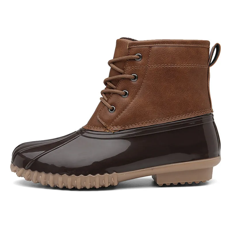 Women's Waterproof Slim Snow Boots Rain Duck Boot