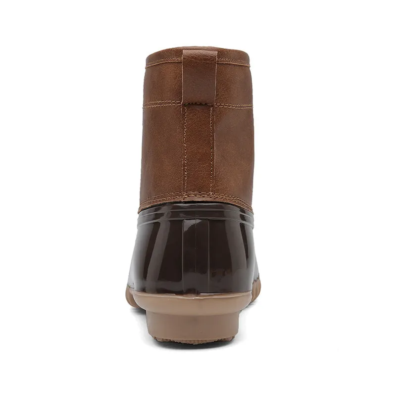 Women's Waterproof Slim Snow Boots Rain Duck Boot
