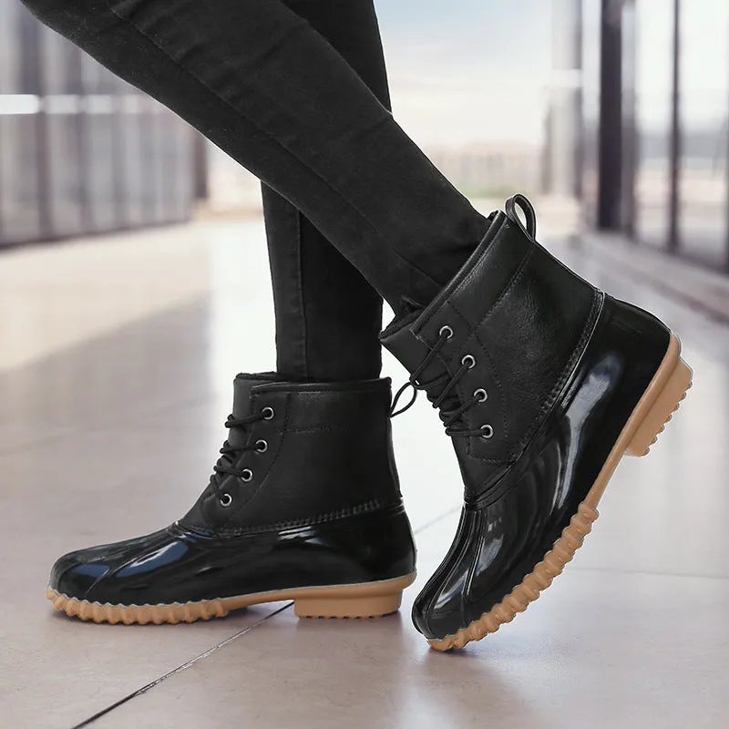 Women's Waterproof Slim Snow Boots Rain Duck Boot