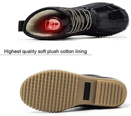 Women's Waterproof Slim Snow Boots Rain Duck Boot