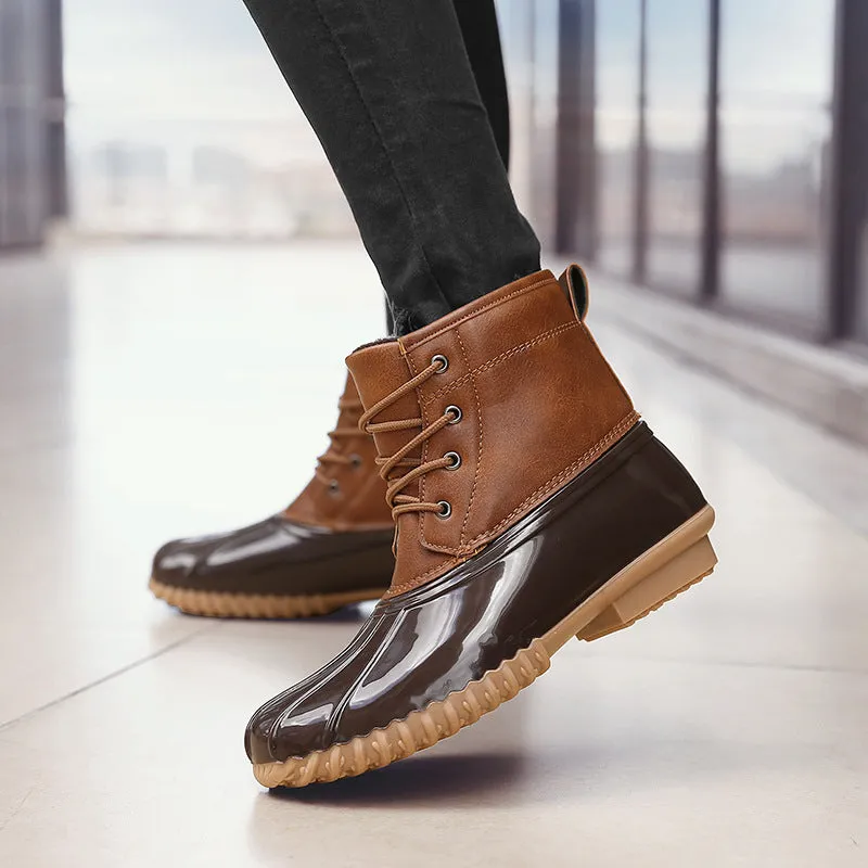 Women's Waterproof Slim Snow Boots Rain Duck Boot