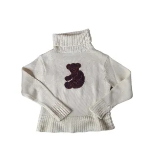 Y2k acubi bear sweater