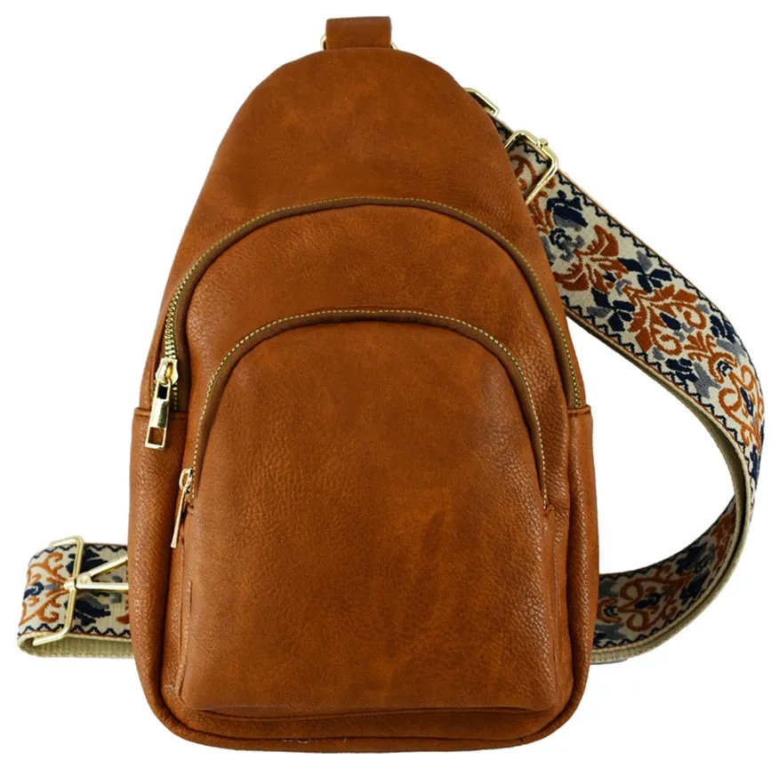 Zara Sling Bag - Tan